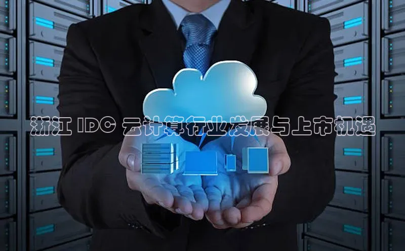 金年会官网登录入口滴滴出行浙江 IDC 云计算行业发展与上市机遇