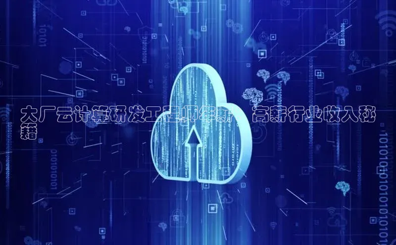 金年会官网登录入口百度手机输入法大厂云计算研发工程师年薪：高薪行业收入秘
籍