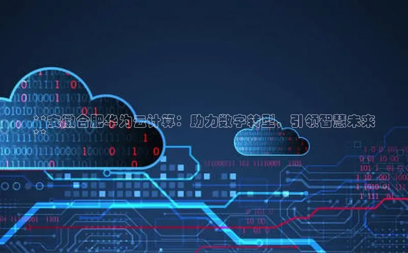 金年会官网登录入口云创智行**安徽合肥华为云计算：助力数字转型，引领智慧未来
**