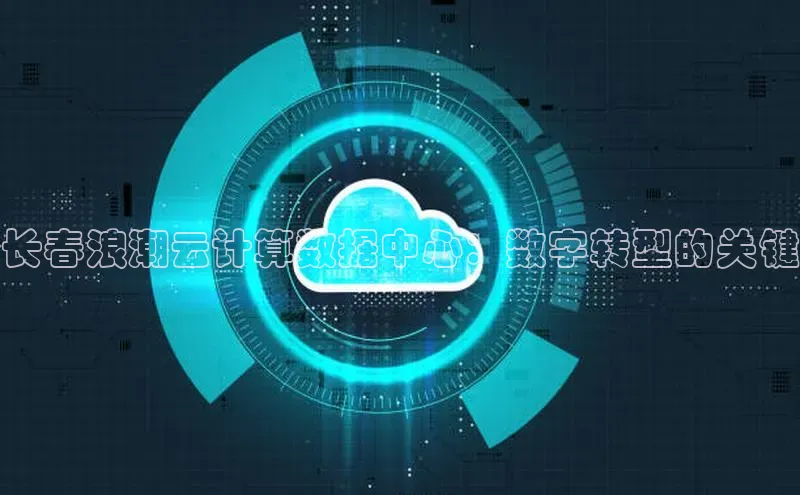 黄金城app最新版下载路畅科技长春浪潮云计算数据中心：数字转型的关键