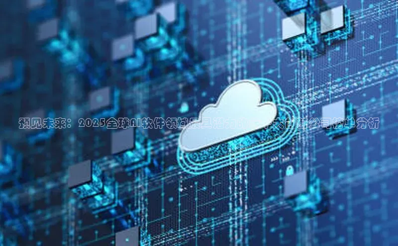 预见未来：2025全球AI软件领域最具潜力的前十大创新公司榜单分析